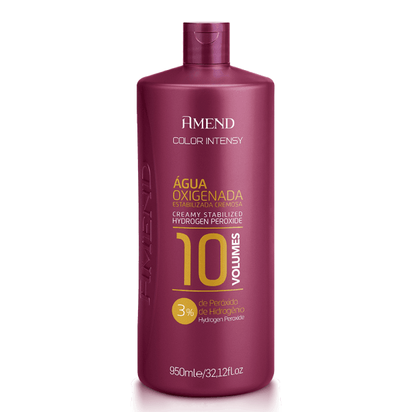 ÁGUA OXIGENADA Cremosa Amend Color Intensy 10 volumes 950ml