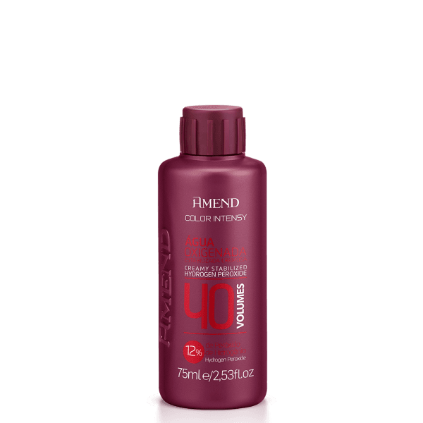 ÁGUA OXIGENADA Cremosa Amend Color Intensy 40 volumes 75ml