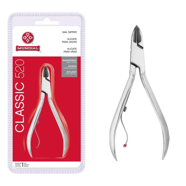 Alicate de Unha 520-C Classic Curvo Mundial