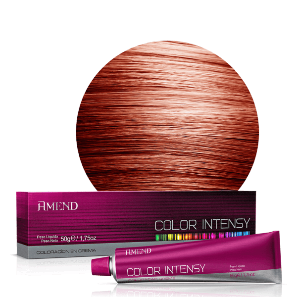 Coloração Amend Color Intensy LOURO MÉDIO COBRE AVERMELHADO 7.46 50g