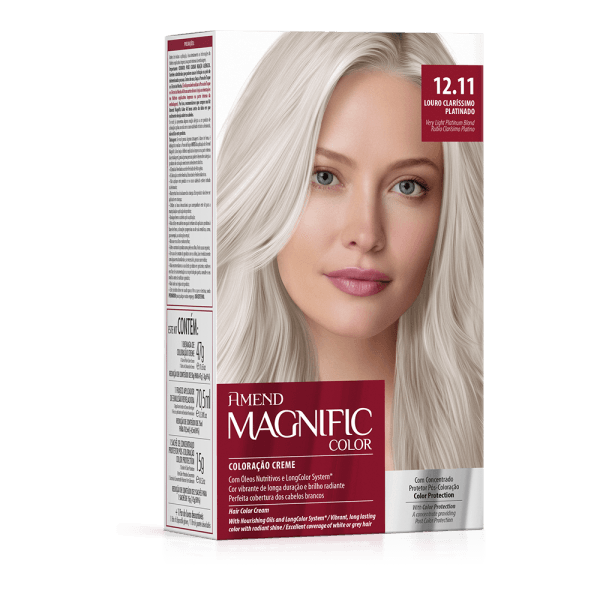 Tinta Magnific Color LOURO CLARÍSSIMO PLATINADO 12.11