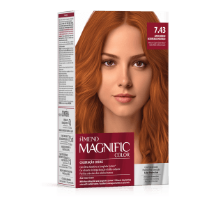 Tinta Magnific Color LOURO MÉDIO ACOBREADO DOURADO 7.43