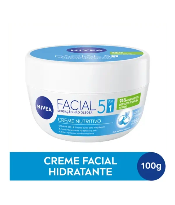 NIVEA Creme Facial Nutritivo 100g
