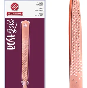 Pinça Ponta Diagonal BC-514 Rose Gold Mundial