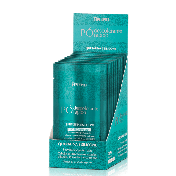 PÓ DESCOLORANTE Rápido Amend Queratina e Silicone 1 uni