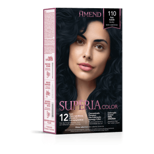 Tinta Supéria Color PRETO AZULADO 110