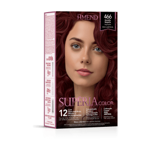 Tinta Supéria Color VERMELHO BORGONHA 466