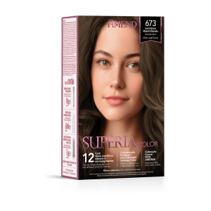 Tinta Supéria Color LOURO ESCURO MARROM DOURADO 673