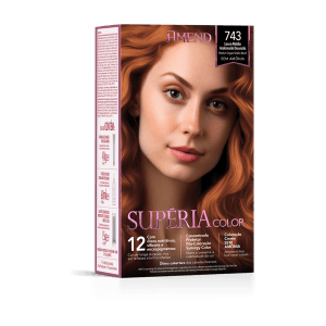 Tinta Supéria Color LOURO MÉDIO ACOBREADO DOURADO 734