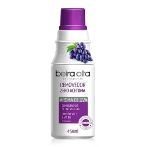 Beira Alta Removedor De Esmalte Zero Acetona Uva 450ml