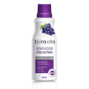 Beira Alta Removedor De Esmalte Zero Acetona Uva 90ml