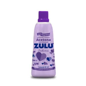 Removedor de Esmalte à Base de Acetona Zulu Seduction com 90ml