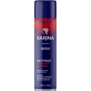 Hair Spray Karina Antifrizz Fixação Normal 400ml