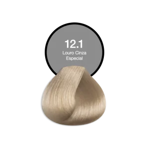 Coloração Permanente Profissional 12.1 Loiro Cinza Especial Acquaflora