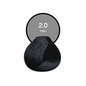 Coloração Permanente Profissional 2.0 Preto Acquaflora