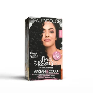 Coloração Kit BEAUTYCOLOR - 1.0 Preto Ônix
