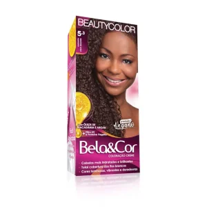 Coloração Bela&Cor - 5.3 Castanho Claro Dourado