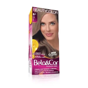 Coloração Bela&Cor - 8.1 Louro Cinza Claro