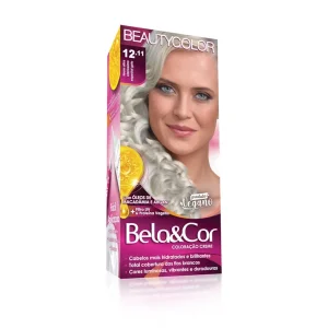 Coloração Bela&Cor - 12.11 Louro Ultra Claro Especial Gelo