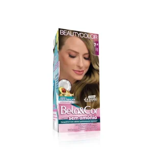 Coloração Bela&Cor Sem Amônia - 7.0 Louro Médio
