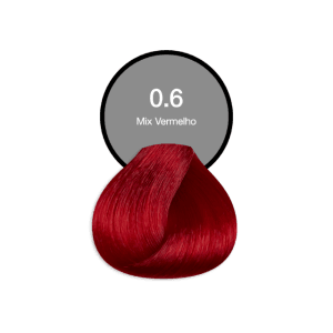 Coloração Permanente Profissional 0.6 Mix Vermelho Acquaflora