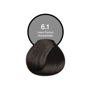 Coloração Permanente 6.1 Loiro Escuro Acinzentado Acquaflora
