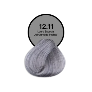 Coloração Permanente Profissional 12.11 Louro Especial Acinzentado Intenso Acquaflora