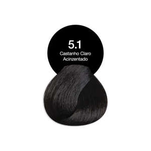 Tonalizante Profissional 5.1 Castanho Claro Acinzentado Acquaflora sem Amônia