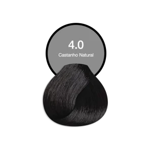 Coloração Permanente Profissional 4.0 Castanho Natural Acquaflora
