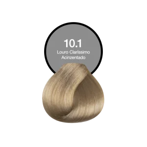 Coloração Permanente Profissional 10.1 Louro Clarí­ssimo Acinzentado Acquaflora