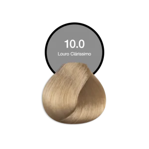 Coloração Permanente Profissional 10.0 Loiro Clarí­ssimo Acquaflora