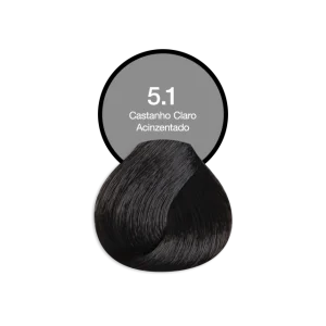 Coloração Permanente 5.1 Castanho Claro Acinzentado Acquaflora