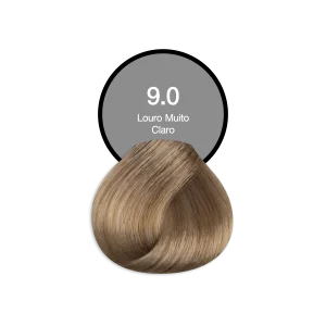 Coloração Permanente 9.0 Loiro Muito Claro Acquaflora