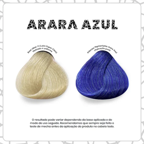 Máscara Pigmentante Arara Azul 150ml - Imagem 2