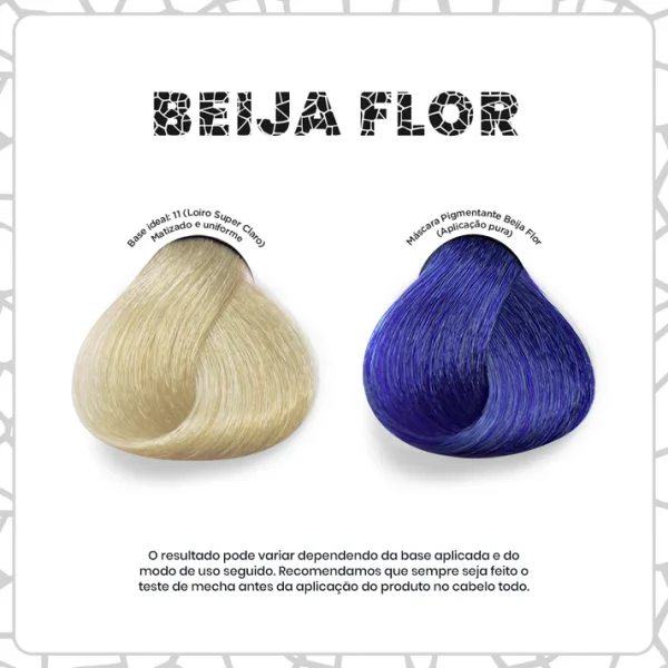 Máscara Pigmentante Beija Flor 150ml - Imagem 2