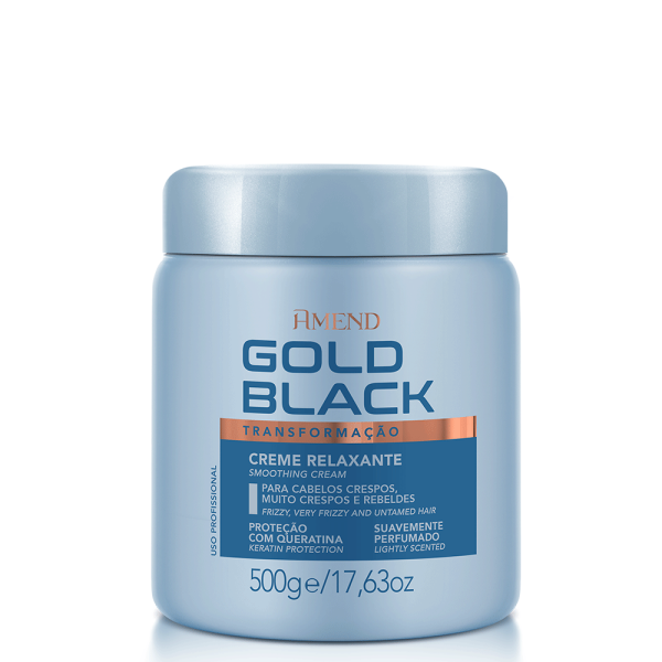 Creme Relaxante Amend Gold Black 500g