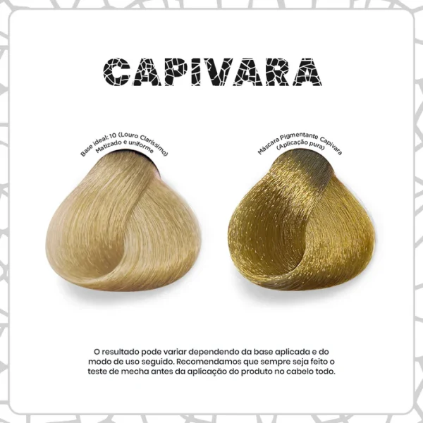 Máscara Pigmentante Capivara 150ml - Imagem 2