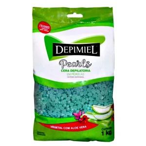 Cera Depilatória Depimiel Granulada Aloe Vera 1Kg