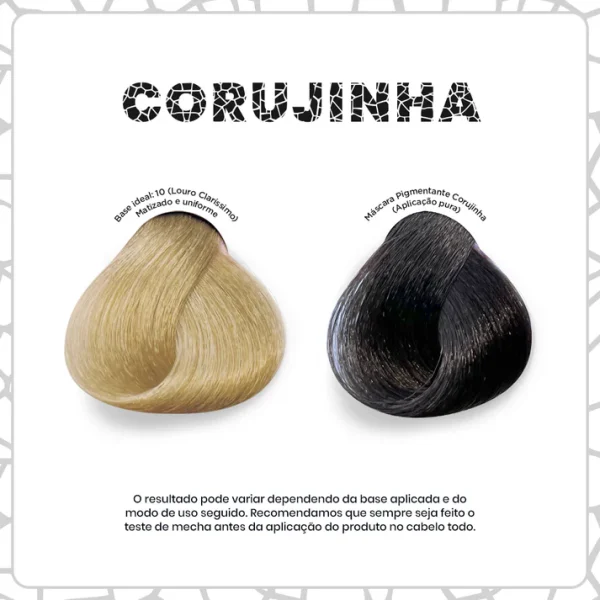 Máscara Pigmentante Corujinha 150ml - Imagem 2