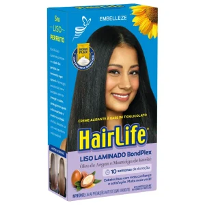Creme Alisante HairLife Liso Laminado KIT