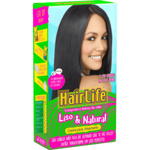 Creme Alisante HairLife Liso & Natural KIT
