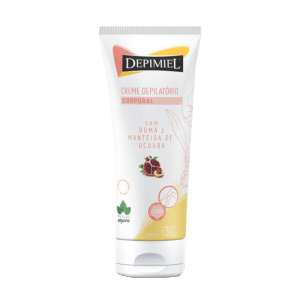 Creme Depilatório Corporal Depimiel Romã e Manteiga de Ucuuba 120g