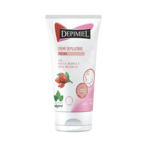 Creme Depilatório Facial Depimiel Argila Branca e Rosa Mosqueta 40g