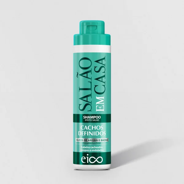 Salão em Casa Shampoo 800ml - Cachos Definidos