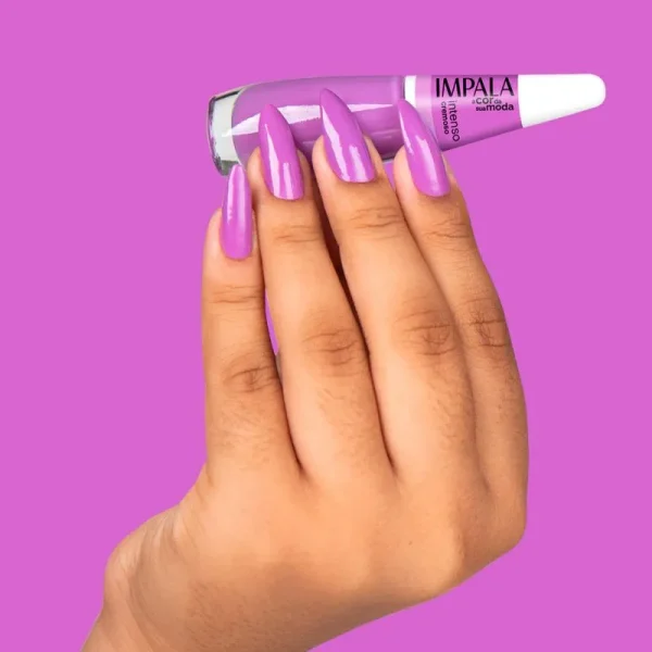 Esmalte Impala Cremoso A Cor da Sua Moda - Intenso - Imagem 2