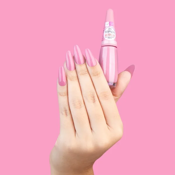 Esmalte Impala Cremoso Netflix Maratonando - Ama um K-drama - Imagem 2