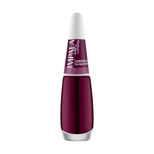 Esmalte Impala Transparente A Cor da Sua Moda - Beterraba