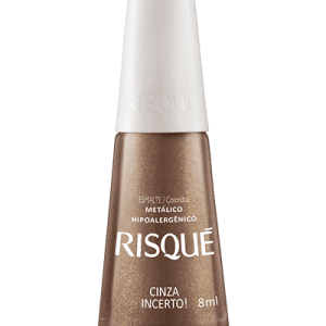 Esmalte Risqué Cinza Incerto!