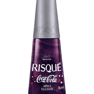 Esmalte Risqué Coca-Cola Abra a Felicidade