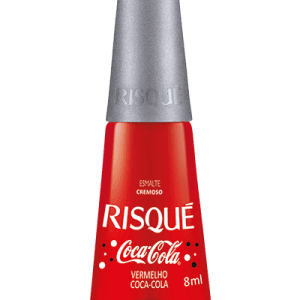 Esmalte Risqué Coca-Cola Vermelho Coca-Cola
